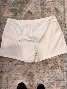 Nike White Women's Performance Shorts
